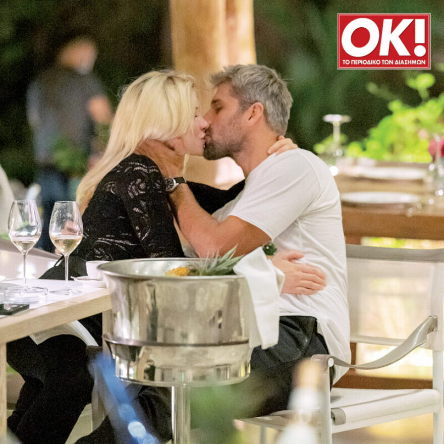 Φωτογραφίες: Τα φιλιά του Αλέξη Παππά με την Αλέσια στο Ντουμπάι