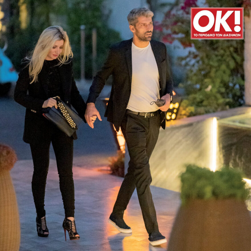 Φωτογραφίες: Τα φιλιά του Αλέξη Παππά με την Αλέσια στο Ντουμπάι