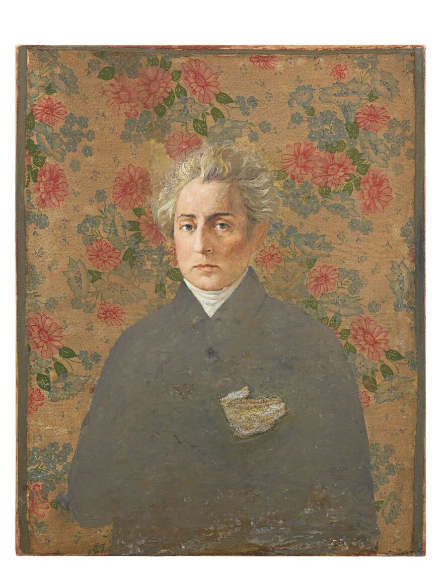 Ο Χρήστος Μποκόρος ζωγραφίζει με τα χρώματα της Ελληνικής Επανάστασης στο Μουσείο Μπενάκη