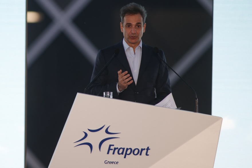 Μητσοτάκης από το νέο αεροδρόμιο Θεσσαλονίκης: «Ταξιδεύουμε όλο και πιο ψηλά τη χώρα»