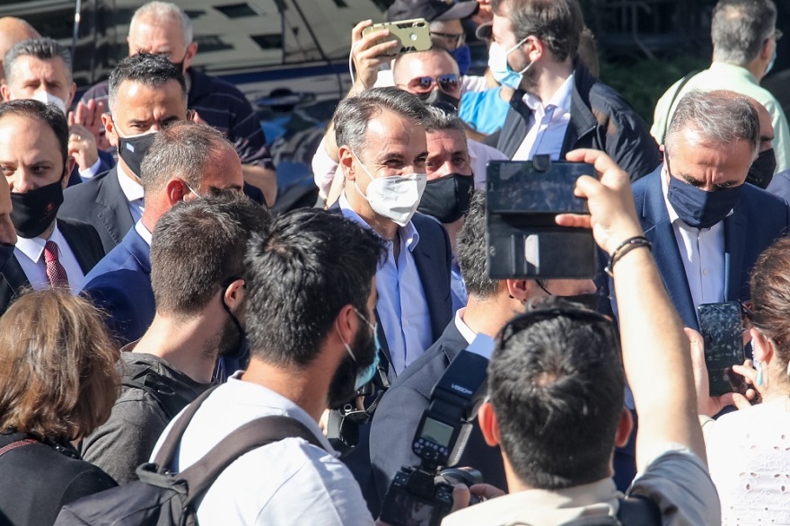 Καλαμαριά: Ο Μητσοτάκης κατέθεσε στεφάνι για τα θύματα της Γενοκτονίας των Ποντίων - «Συνεχίζουμε τον αγώνα για την ιστορική δικαίωση»