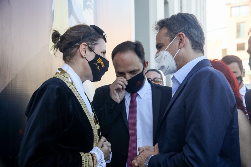 Καλαμαριά: Ο Μητσοτάκης κατέθεσε στεφάνι για τα θύματα της Γενοκτονίας των Ποντίων - «Συνεχίζουμε τον αγώνα για την ιστορική δικαίωση»