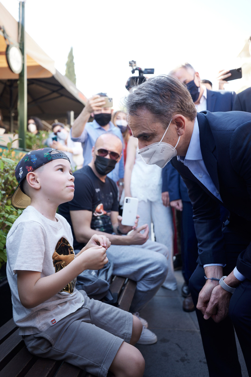 Καλαμαριά: Ο Μητσοτάκης κατέθεσε στεφάνι για τα θύματα της Γενοκτονίας των Ποντίων - «Συνεχίζουμε τον αγώνα για την ιστορική δικαίωση»