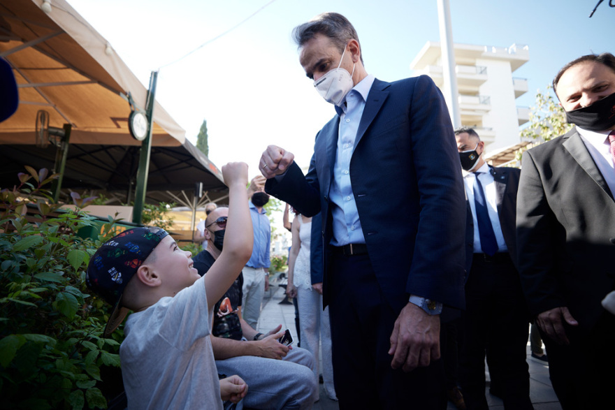 Καλαμαριά: Ο Μητσοτάκης κατέθεσε στεφάνι για τα θύματα της Γενοκτονίας των Ποντίων - «Συνεχίζουμε τον αγώνα για την ιστορική δικαίωση»