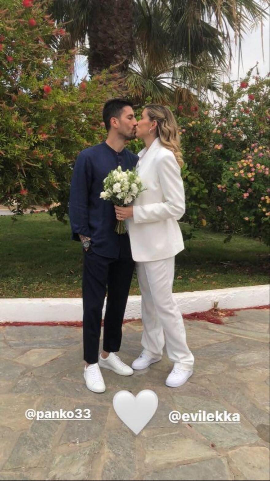 ΑΕΚ: Παντρεύτηκε ο Παναγιώτης Κονέ