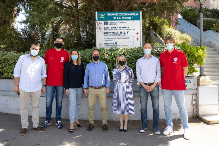 Ημέρα Κοινωνικής Προσφοράς για bwin & Κ.Α.Ε. Ολυμπιακός 