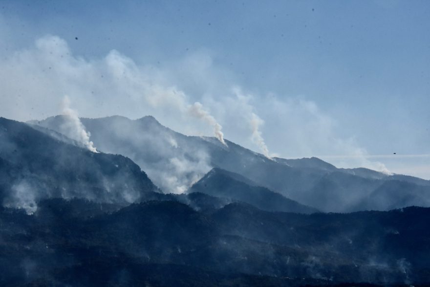 Φωτιά στον Σχίνο: Μάχη με τις αναζωπυρώσεις- Ανησυχία για τα μέτωπα σε Καλκάνι και Παπαγιαννέικα 