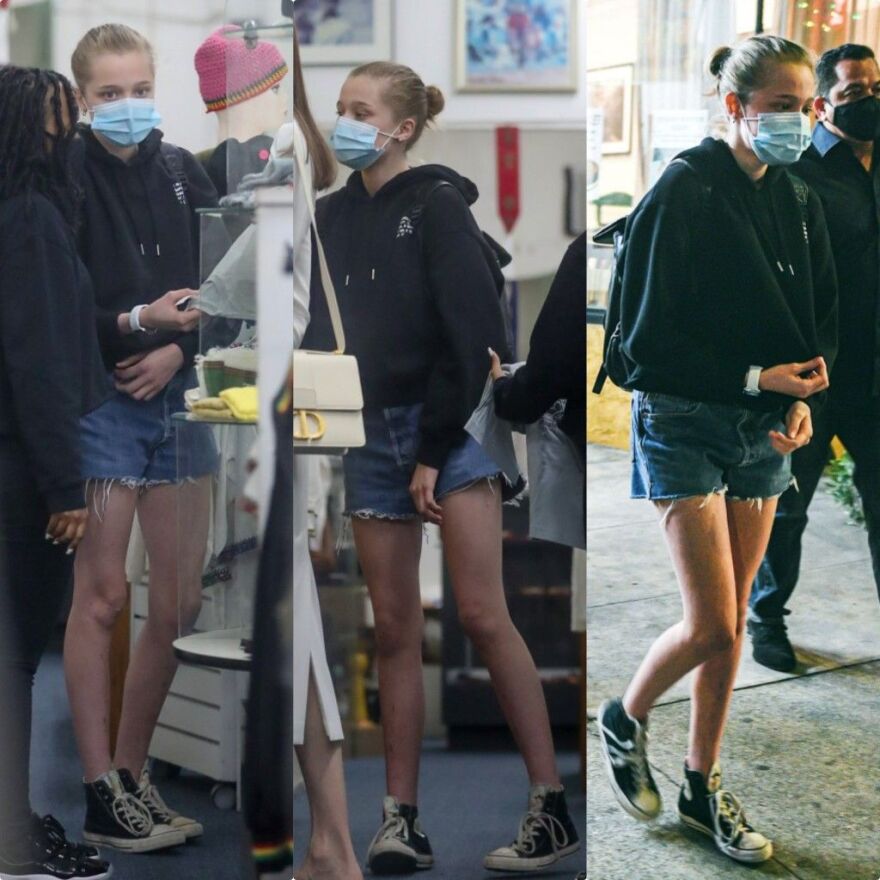 Σιλό Τζολί - Πιτ: Το «αγοροκόριτσο» που πέταξε τις γραβάτες και εξελίχθηκε σε μία πανέμορφη έφηβη