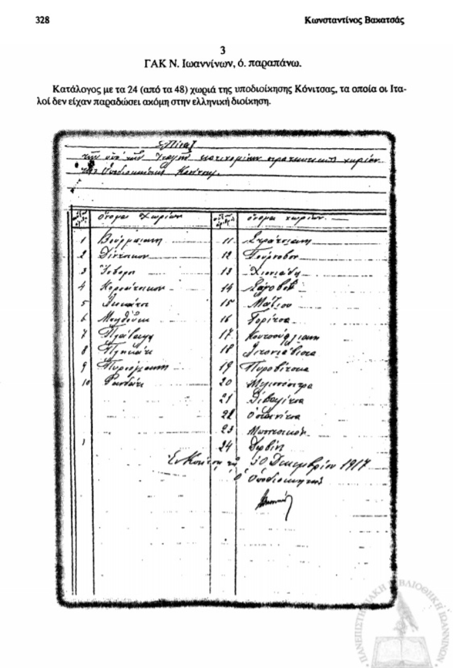 Η άγνωστη ιταλική κατοχή στην Ήπειρο (1917 – 1919)