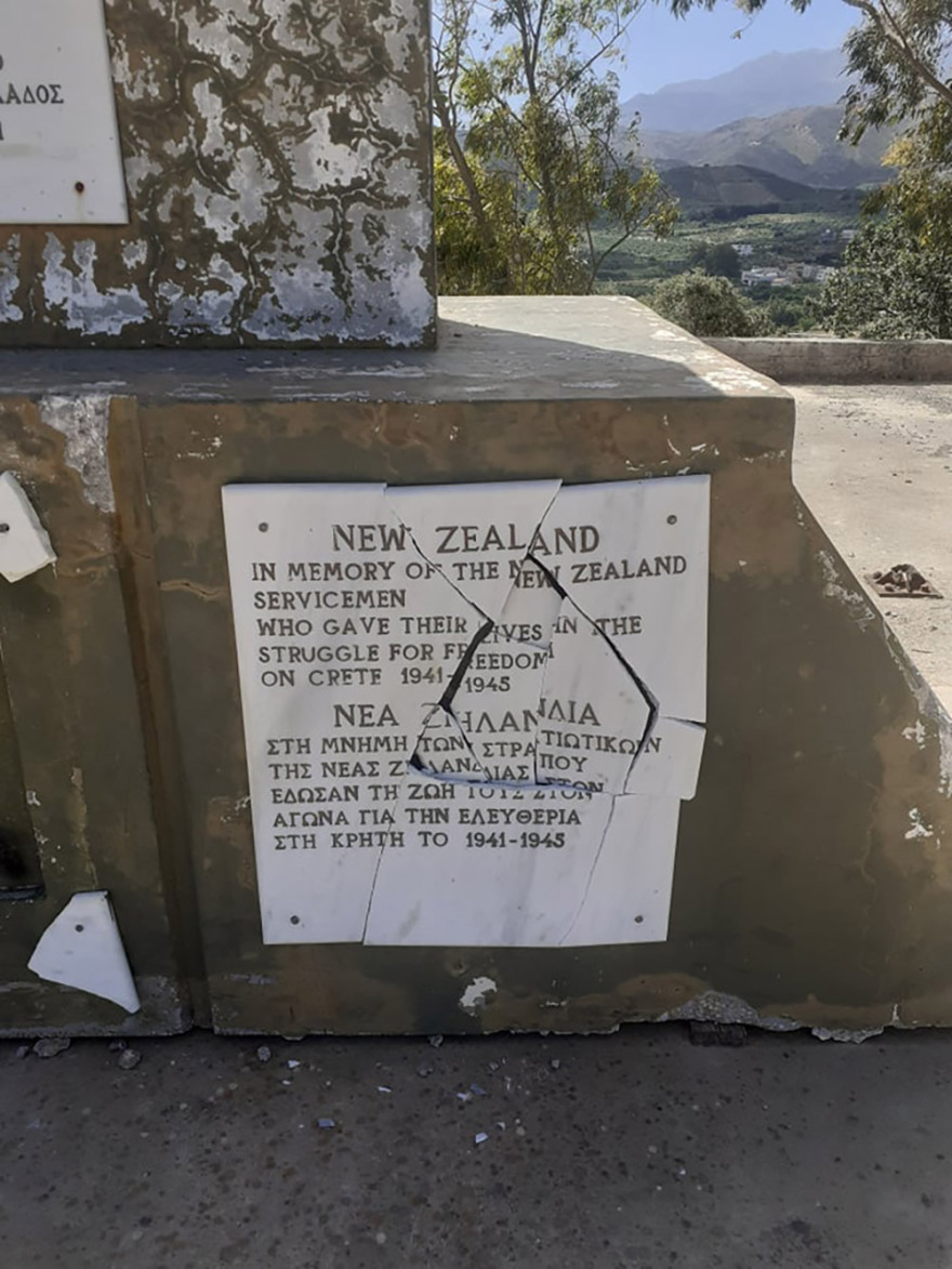 Στα «αζήτητα» συγκρότημα – μνημείο για τη «Μάχη της Κρήτης»