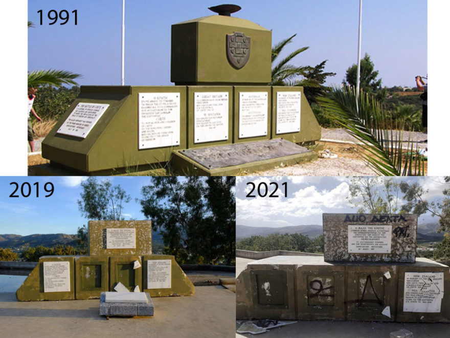 Στα «αζήτητα» συγκρότημα – μνημείο για τη «Μάχη της Κρήτης»