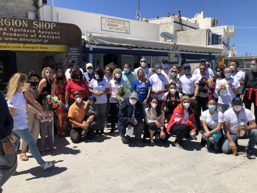 Στην Αμοργό με ιατρικό κλιμάκιο βρέθηκε η Ομάδα Αιγαίου