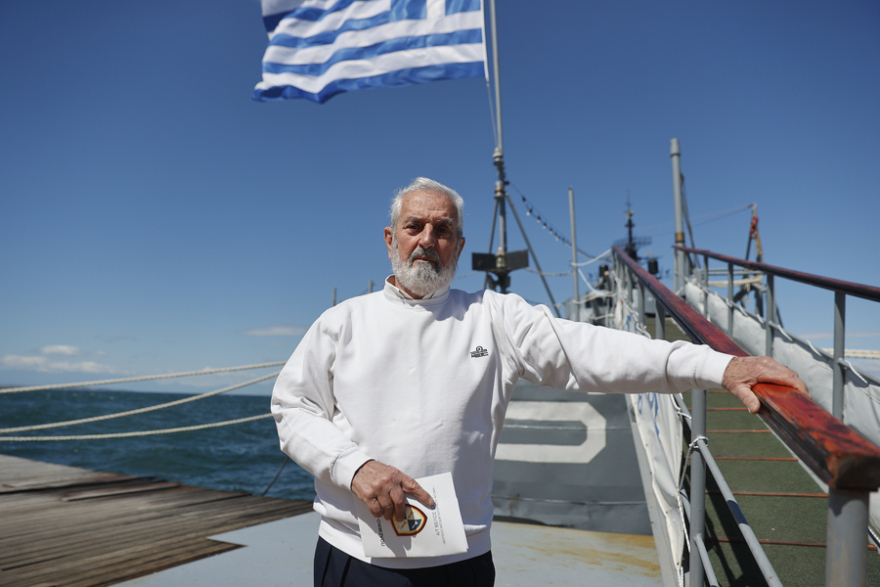 Αρχικελευστής αντιτορπιλικού «Βέλους»: «Δεν μετράει τι λες εσύ αλλά οι πράξεις σου»