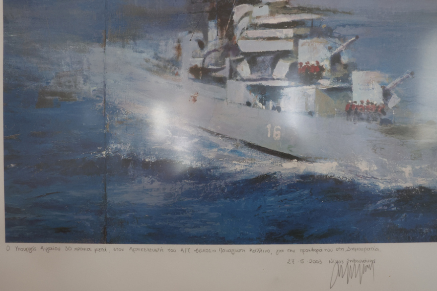 Αρχικελευστής αντιτορπιλικού «Βέλους»: «Δεν μετράει τι λες εσύ αλλά οι πράξεις σου»