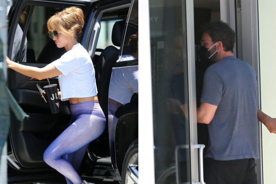 Αχώριστοι οι Μπεν Αφλεκ και Τζένιφερ Λόπεζ - Γυμνάζονται μαζί ανταλλάσσοντας φιλιά στο Μαϊάμι