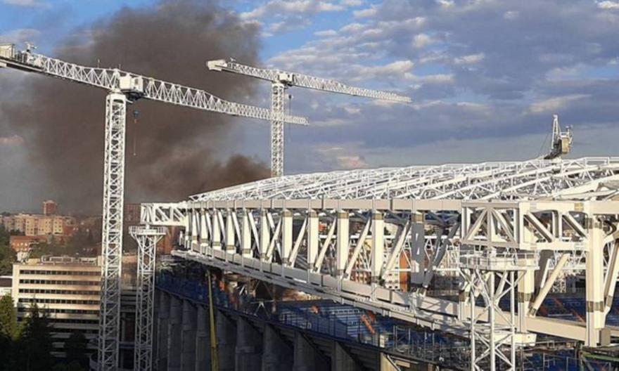 Συναγερμός στη Μαδρίτη: Ξέσπασε φωτιά στο «Σαντιάγο Μπερναμπέου»