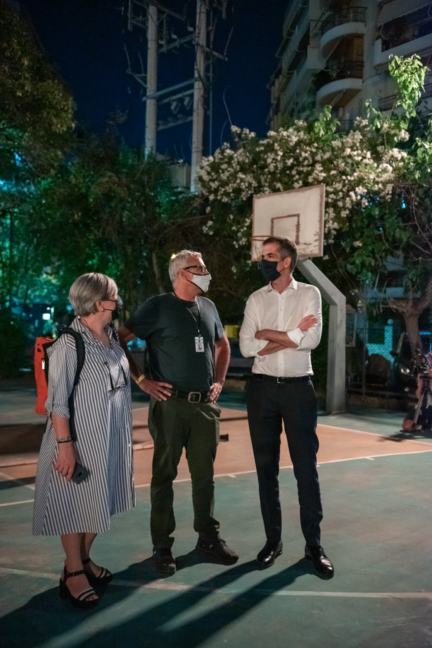 «Greek Freak»: Ο Κώστας Μπακογιάννης «παρών» στα γυρίσματα της ταινίας για τον Γιάννη Αντετοκούνμπο