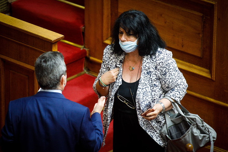 Καρέ-καρέ: Ο «καβγάς» του Λευτέρη Οικονόμου με την Άννα Βαγενά στη Βουλή