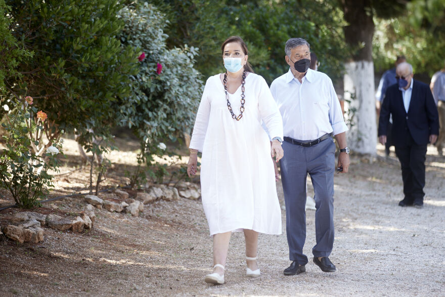 Αρχιερατική λειτουργία για τα τέσσερα χρόνια από τον θάνατο του Κωνσταντίνου Μητσοτάκη