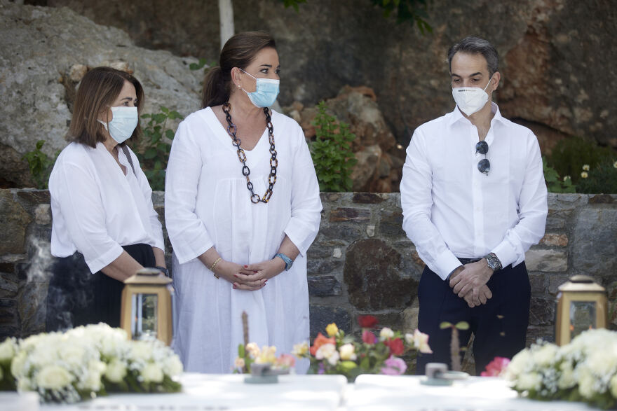 Αρχιερατική λειτουργία για τα τέσσερα χρόνια από τον θάνατο του Κωνσταντίνου Μητσοτάκη