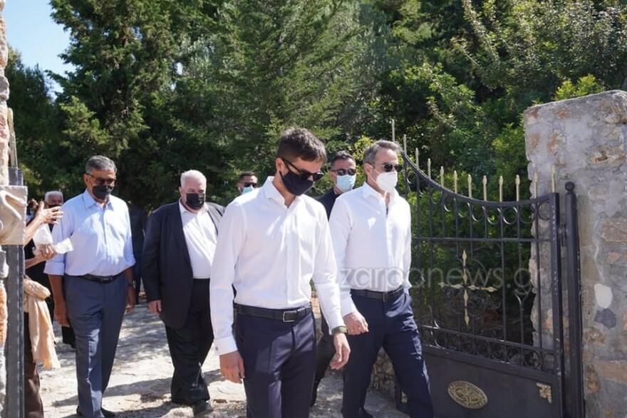 Αρχιερατική λειτουργία για τα τέσσερα χρόνια από τον θάνατο του Κωνσταντίνου Μητσοτάκη