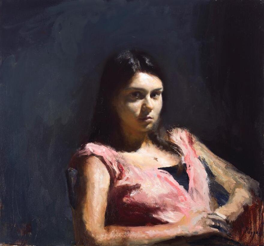 Τα ζωγραφικά έργα του Γιώργου Ρόρρη ταξιδεύουν στην Άνδρο - Δείτε φωτογραφίες