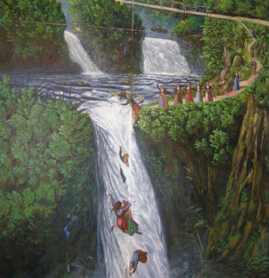 Η καταστροφή της Νάουσας από τους Τούρκους (1822)