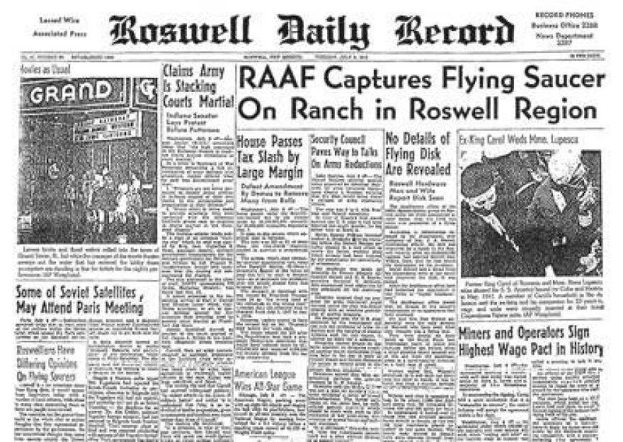 Ο εξωγήινος του Ρόσγουελ: Στο «σφυρί» για 1 εκατ. δολάρια το φιλμ με τα «UFO» από το 1947