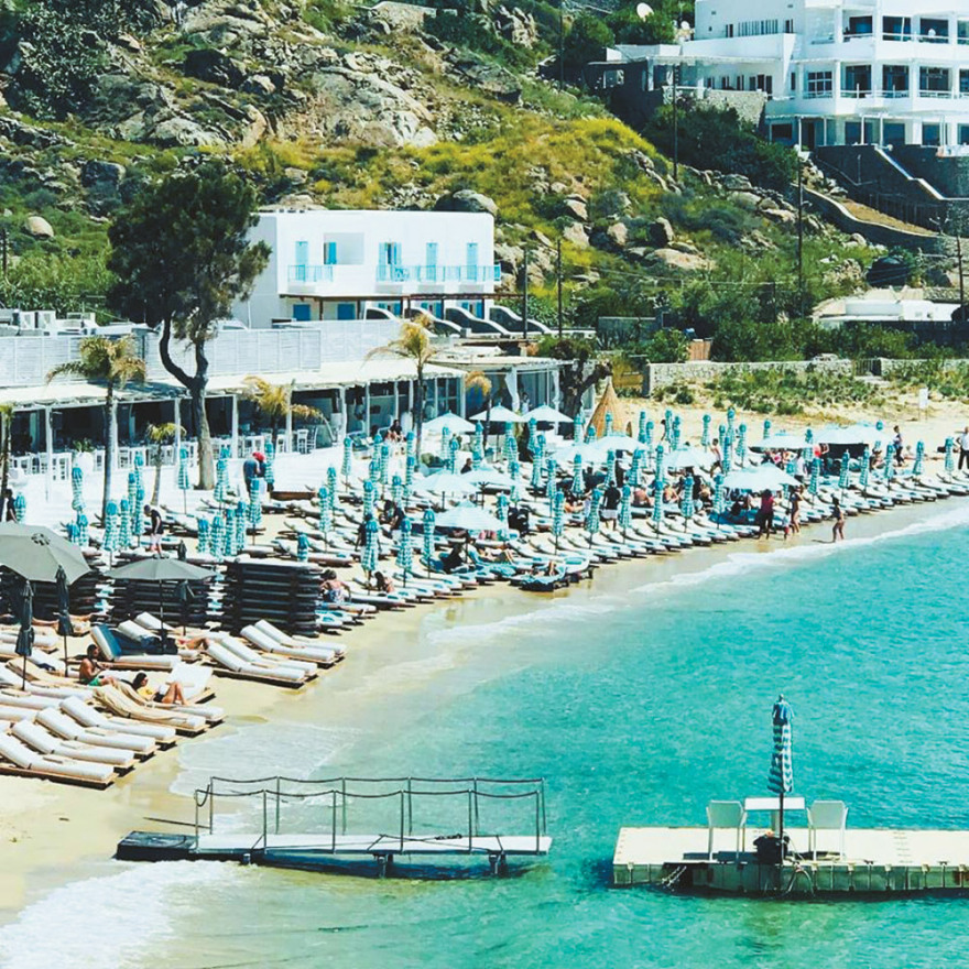 Μύκονος: Η Ψαρού δεν θυμίζει πλέον... Γάζα - «Τα βρήκαν» Nammos και Kensho