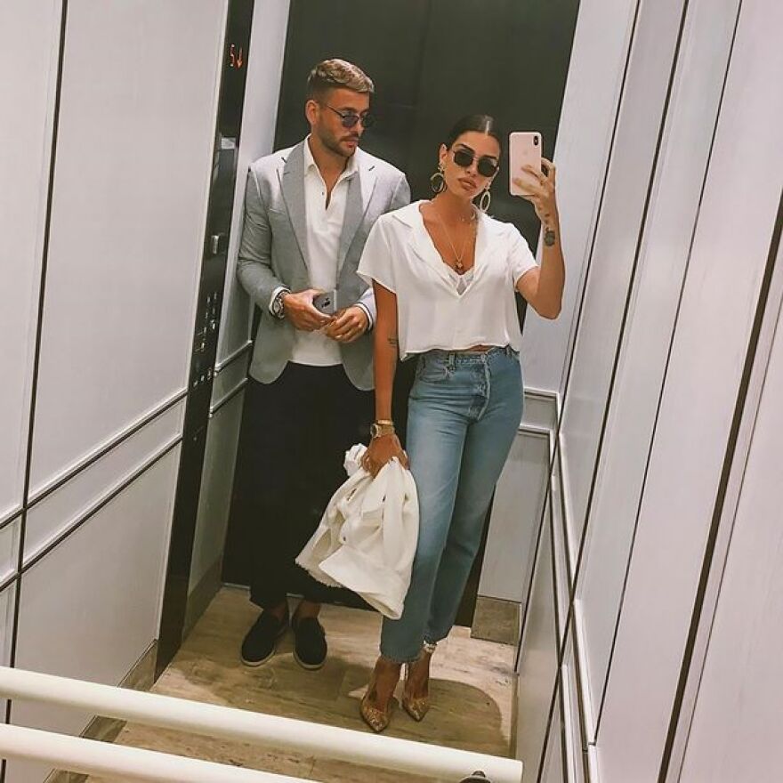 Η Σέρβα καλλονή Γιοβάνα Τζόρτζεβιτς «τρελαίνει» την πόλη του έρωτα 