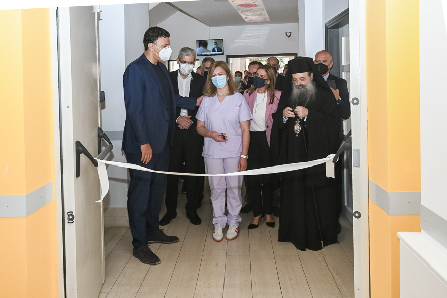 Βασίλης Κικίλιας: Εγκαινίασε την Παιδοψυχιατρική Κλινική στο «Καραμανδάνειο» - Δείτε φωτογραφίες