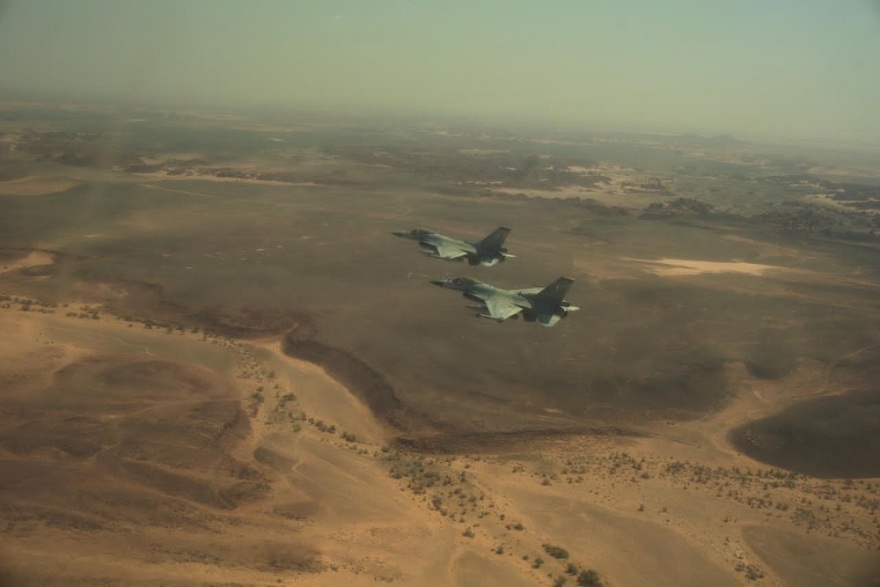«Falcon Eye 2»: Εντυπωσιακές εικόνες από την αεροπορική άσκηση Ελλάδας - Σαουδικής Αραβίας