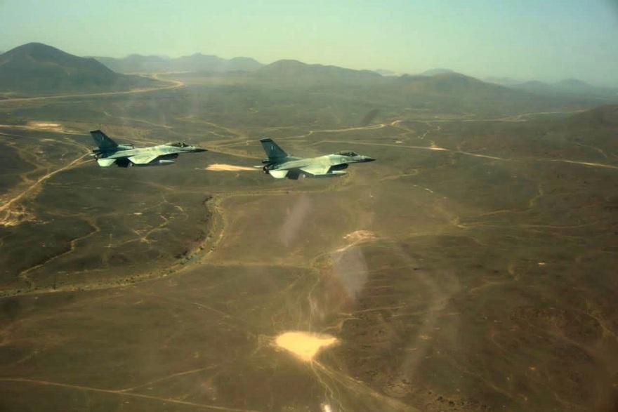 «Falcon Eye 2»: Εντυπωσιακές εικόνες από την αεροπορική άσκηση Ελλάδας - Σαουδικής Αραβίας