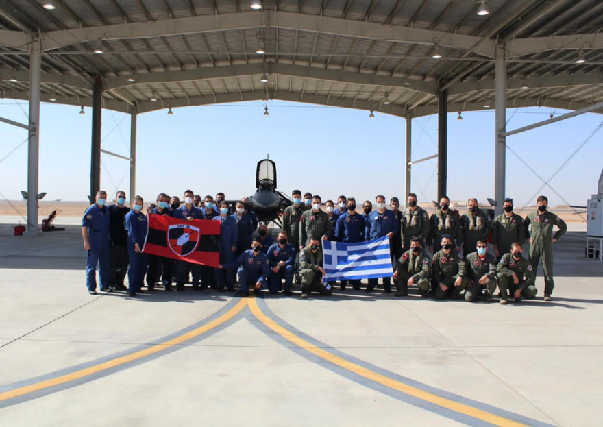 «Falcon Eye 2»: Εντυπωσιακές εικόνες από την αεροπορική άσκηση Ελλάδας - Σαουδικής Αραβίας