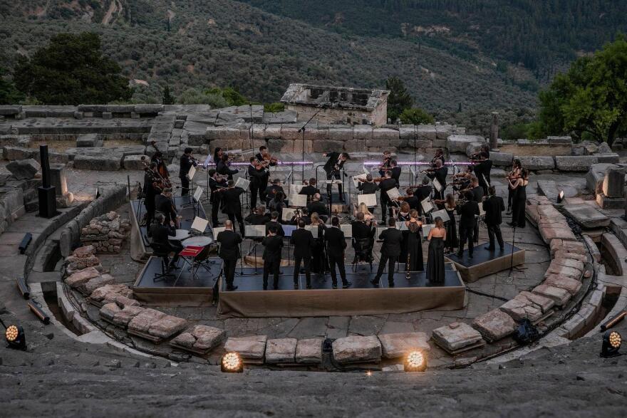 Δελφοί - Μπετόβεν  - Κουρεντζής: Ο πολιτιστικός συνδυασμός που μάγεψε ολόκληρη την Ευρώπη - Φωτογραφίες
