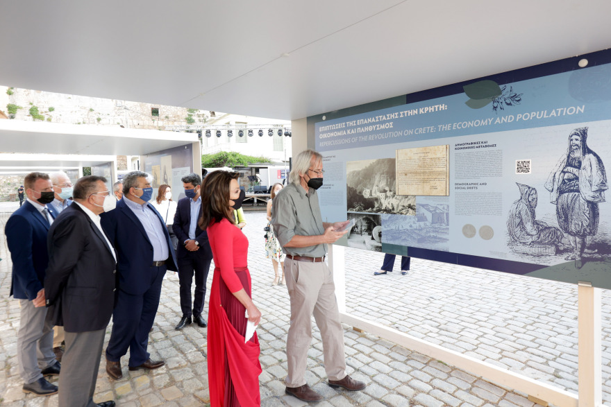 Στα Χανιά η Γιάννα Αγγελοπούλου: Εορτασμοί για τα 200 χρόνια από την κήρυξη της Ελληνικής Επανάστασης στην Κρήτη