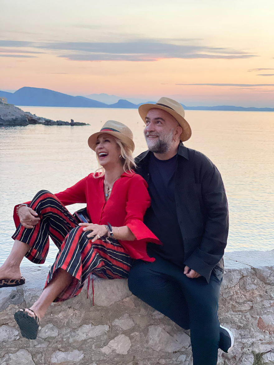 Άννα Βίσση & Μπάμπης Στόκας: Αποκλειστικές φωτογραφίες από τα γυρίσματα για το ντουέτο τους 