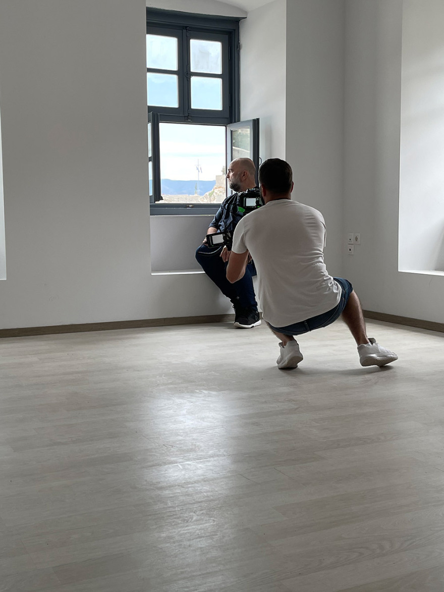 Άννα Βίσση & Μπάμπης Στόκας: Αποκλειστικές φωτογραφίες από τα γυρίσματα για το ντουέτο τους 