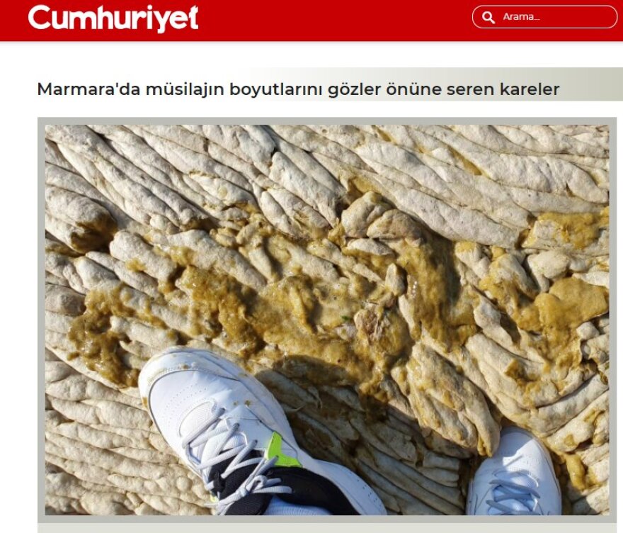 Τουρκία: Απίστευτες εικόνες από τη βλέννα στη Θάλασσα του Μαρμαρά