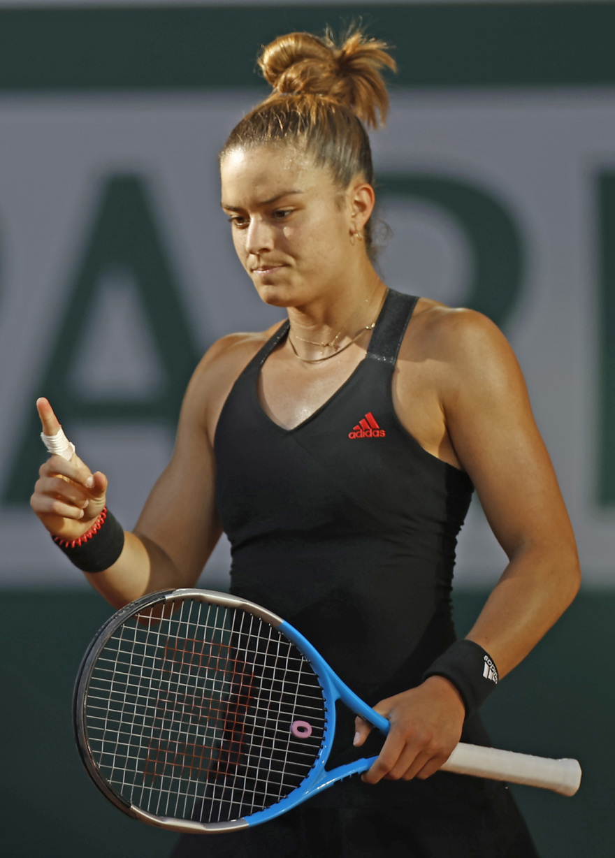 Roland Garros: Λύγισε η Μαρία μετά από αγώνα θρίλερ που κράτησε 3 ώρες και 18 λεπτά 