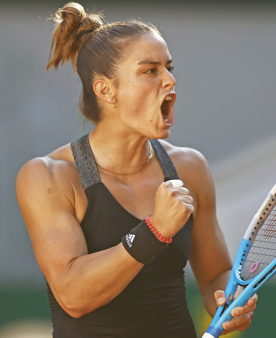 Roland Garros: Λύγισε η Μαρία μετά από αγώνα θρίλερ που κράτησε 3 ώρες και 18 λεπτά 