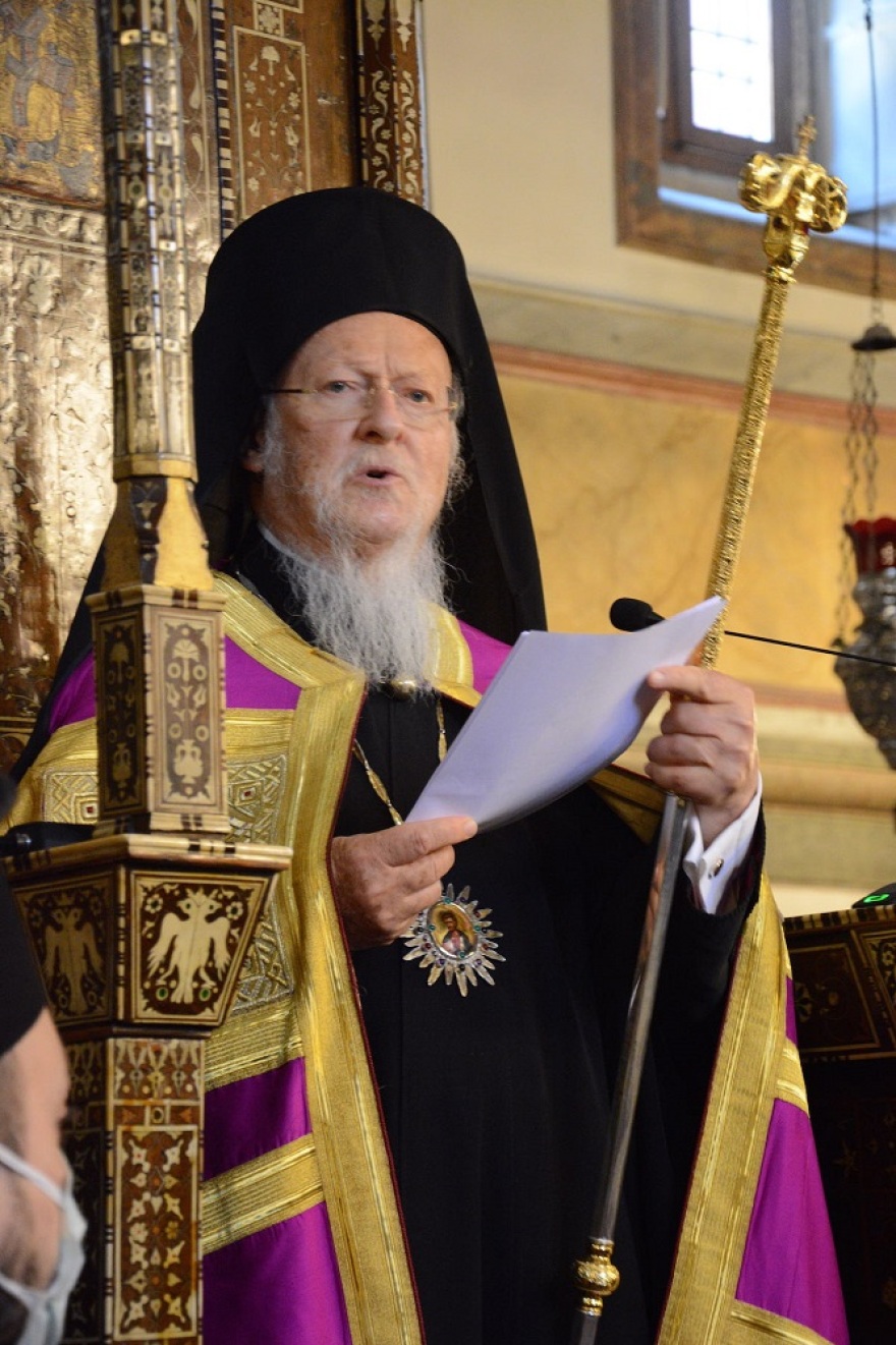 Βαρθολομαίος: «Δεν διαπραγματεύομαστε ούτε απεμπολούμε τις ευθύνες του θρόνου μας»