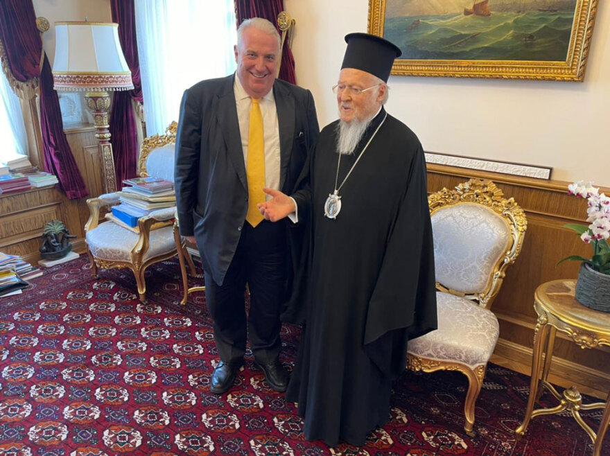 Ευχές για την ονομαστική του εορτή δέχθηκε ο Οικουμενικός Πατριάρχης Βαρθολομαίος