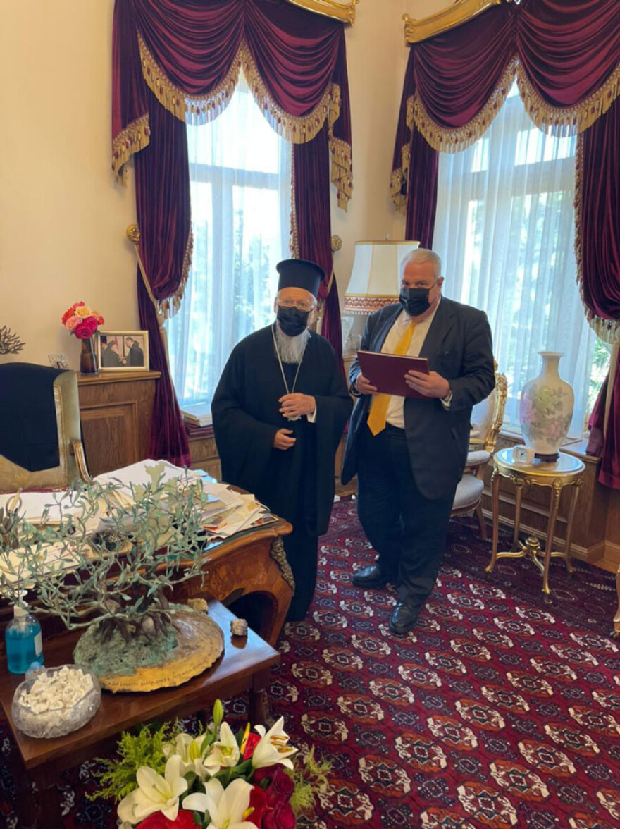 Ευχές για την ονομαστική του εορτή δέχθηκε ο Οικουμενικός Πατριάρχης Βαρθολομαίος