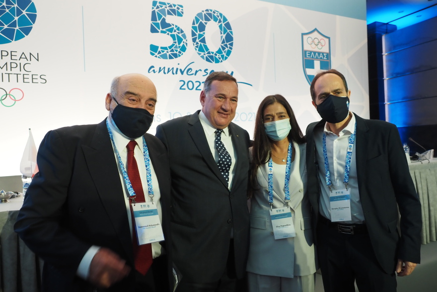 O Σπύρος Καπράλος εξελέγη πανηγυρικά Πρόεδρος των Ευρωπαϊκών Ολυμπιακών Επιτροπών