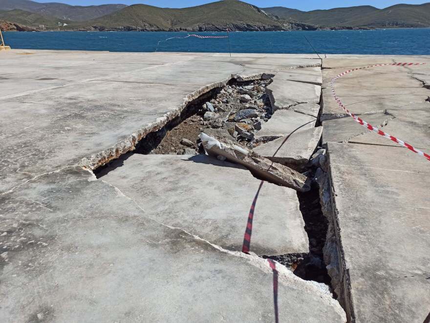 Ψαρά: Σε χρόνο ρεκόρ η αποκατάσταση του λιμανιού μετά την καταστροφή - Ξεκινά η διασύνδεση με τον Πειραιά