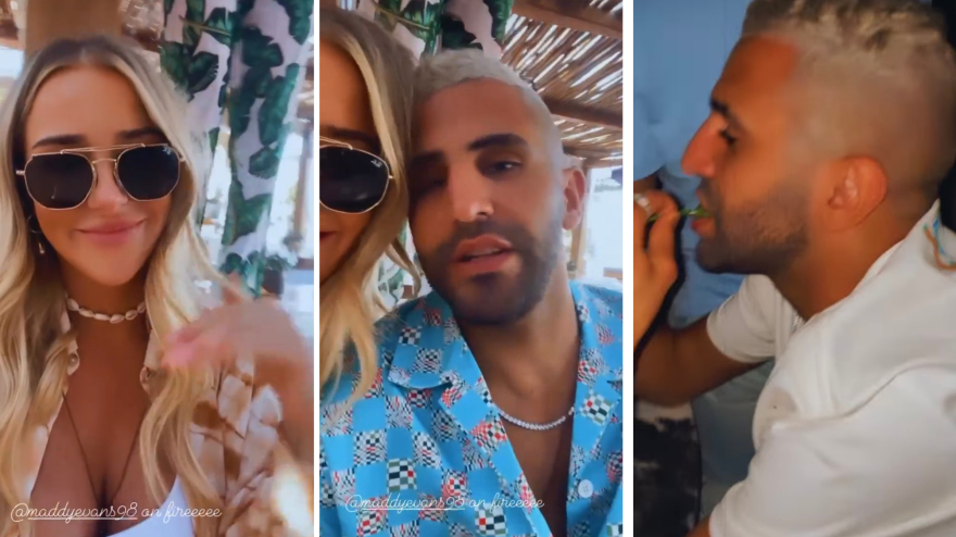 Ριάντ Μαχρέζ-Τέιλορ Γουόρντ: Οι σαμπάνιες των 3.000 ευρώ και τα πιτόγυρα στα Ματογιάννια