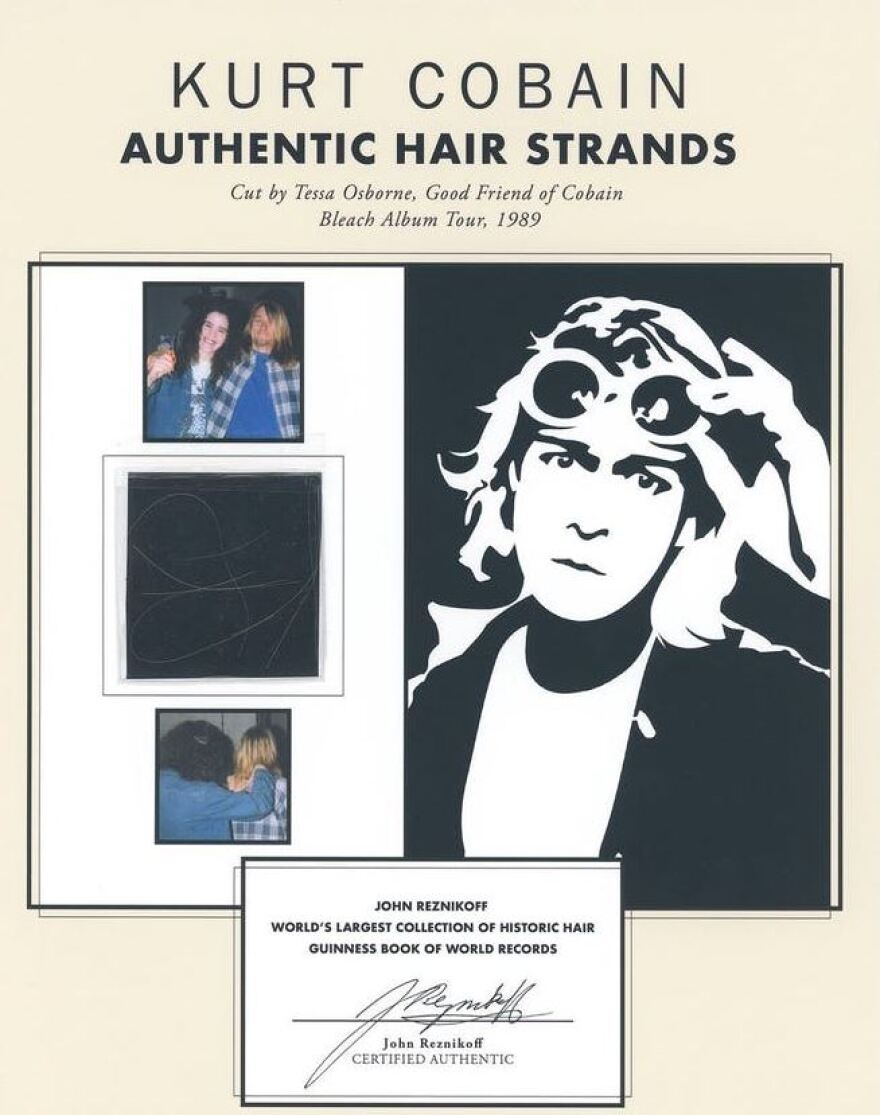 Κερτ Κομπέιν: Σε δημοπρασία αυτοπροσωπογραφία του - Πωλήθηκε έναντι 281.000 δολαρίων