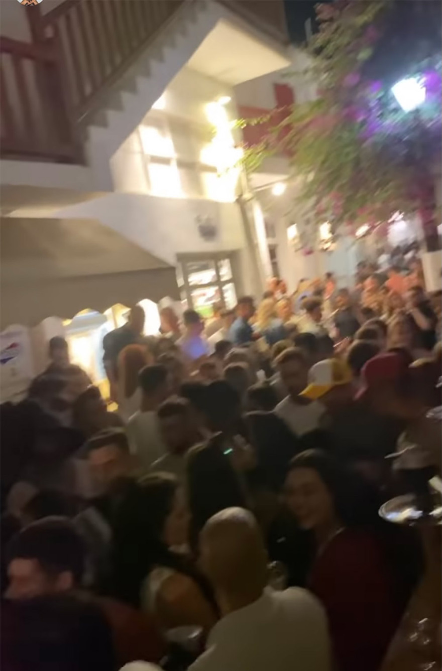 Μύκονος: «Πάτα με να σε πατώ» στα Ματογιάννια