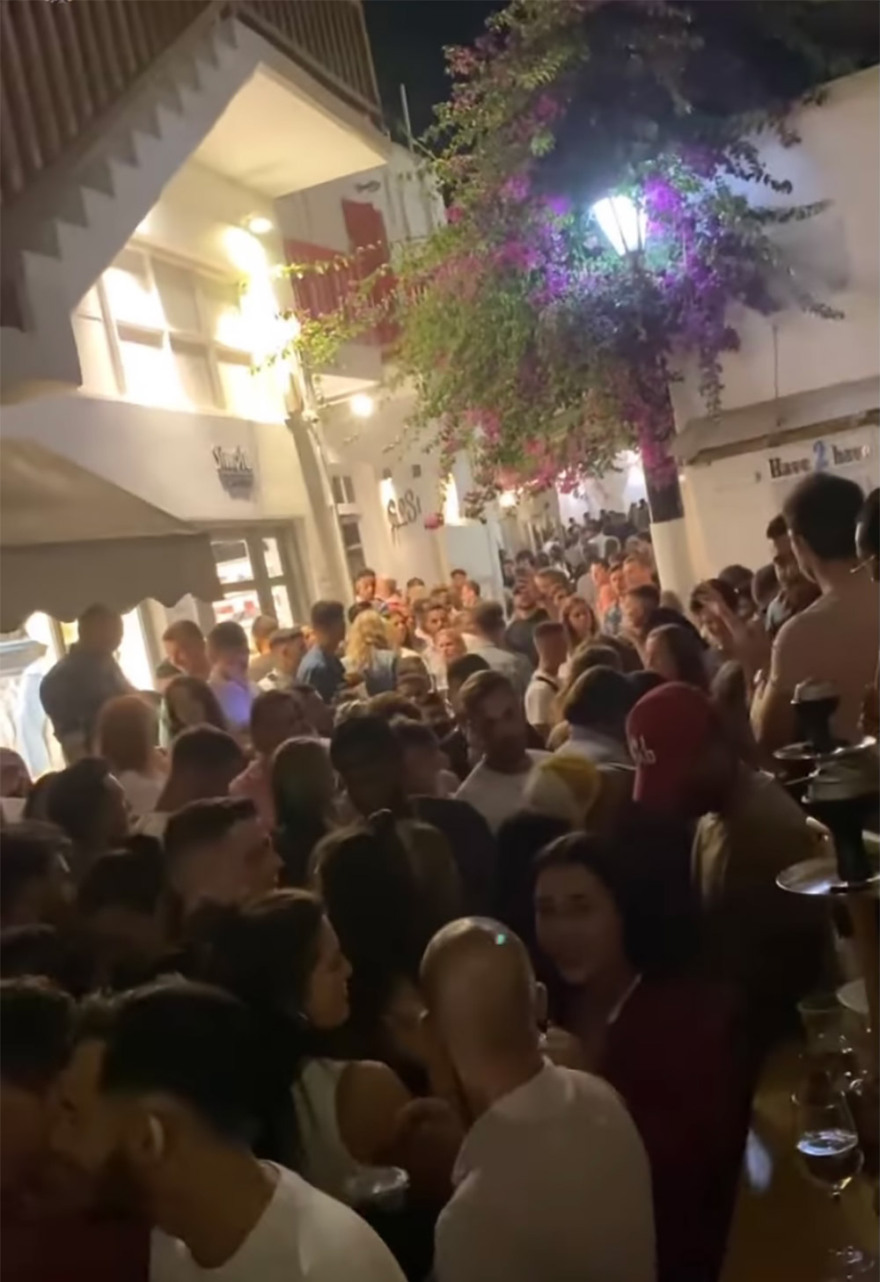 Μύκονος: «Πάτα με να σε πατώ» στα Ματογιάννια